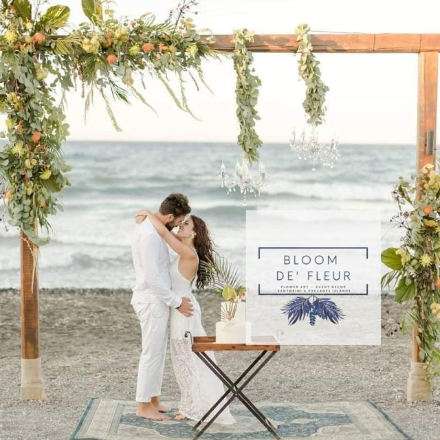 WEDDING DECORATION SANTORINI-FLOWER ART BLOOM DE FLEUR SANTORINI-BRIDAL BOUQUETS-BAPTISM DECORATION-EVENTS-PLANNING WEDDING DECORATION-MESARIA-SANTORINI